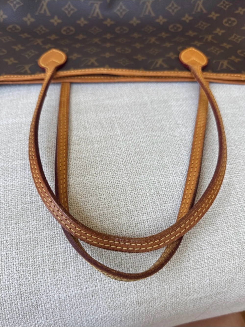 Louis Vuitton Brown Monogram Canvas Neverfull MM - Picture 11 of 16